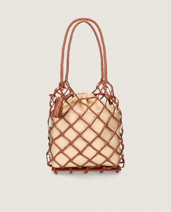 Woven Tote Bag in Mascaro