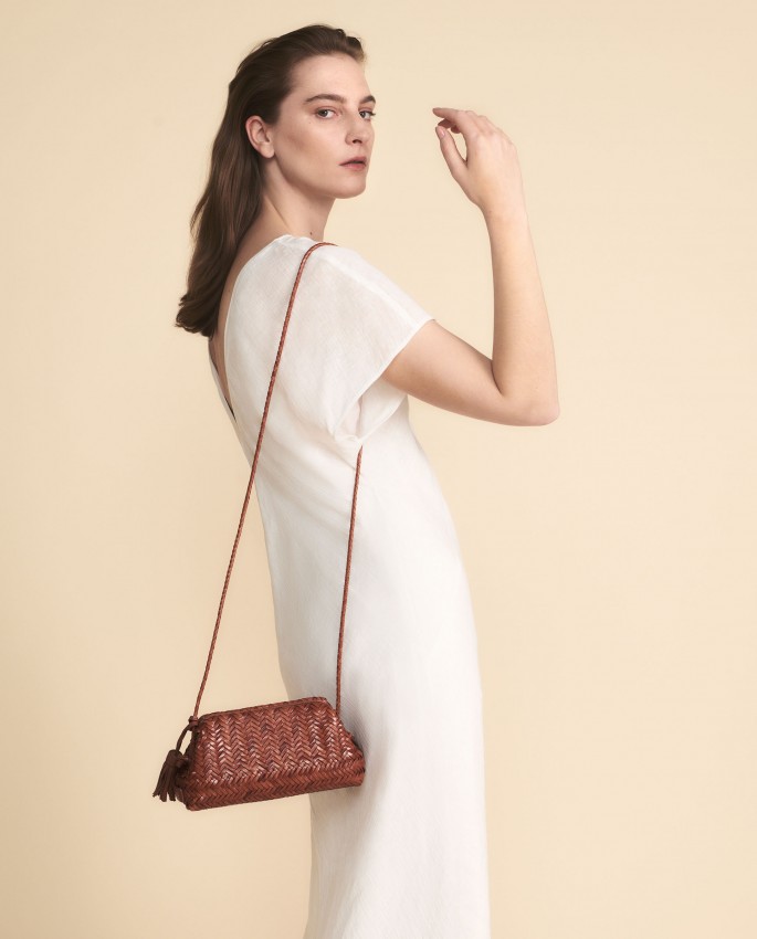 Bolso Woven Clutch Mascaró
